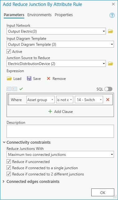 Rule reducing any distribution devices except switches