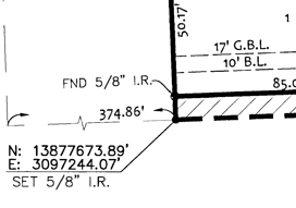 Referenced control point