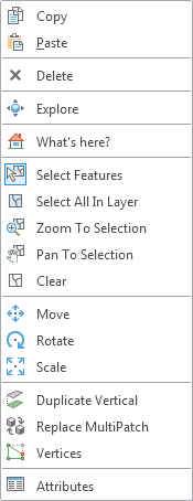 Context menu