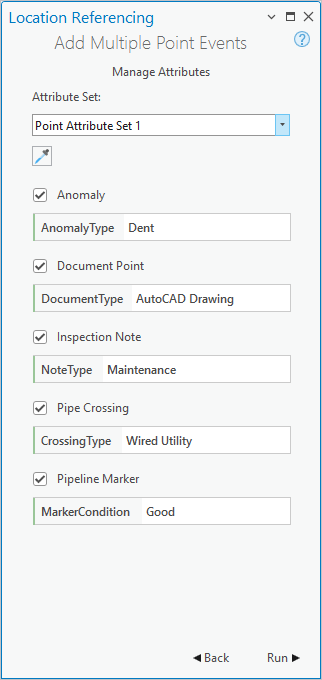 Add Multiple Point Events with Manage Attributes