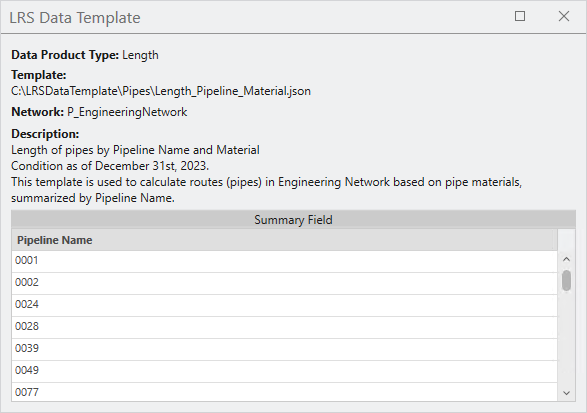 Summary fields in the canvas