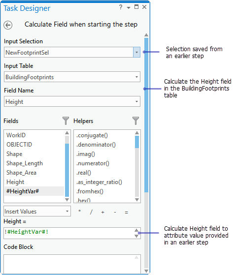 Calculate field