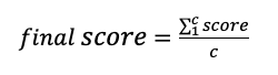 Mean (combination method)