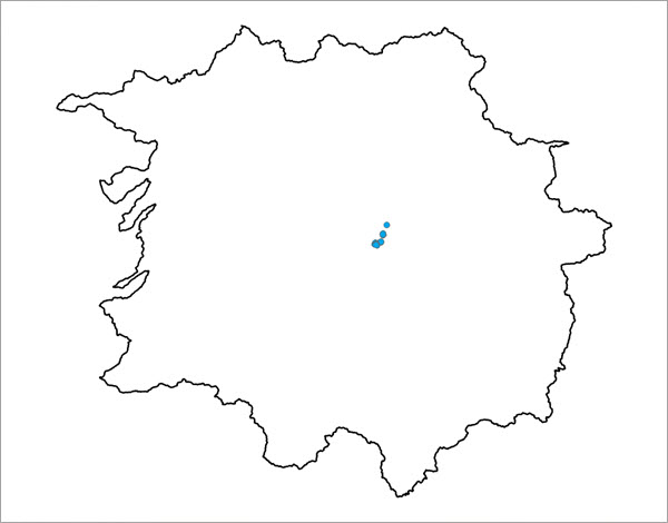 Automatic creation of background points using raster cells