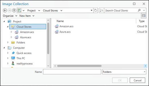 Connexions au stockage cloud