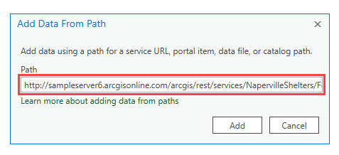 Add Data From Path (Ajouter des données à partir d’un chemin)