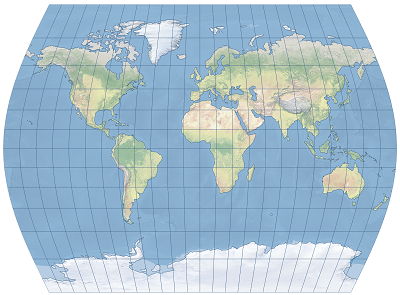 Exemple de projection Times