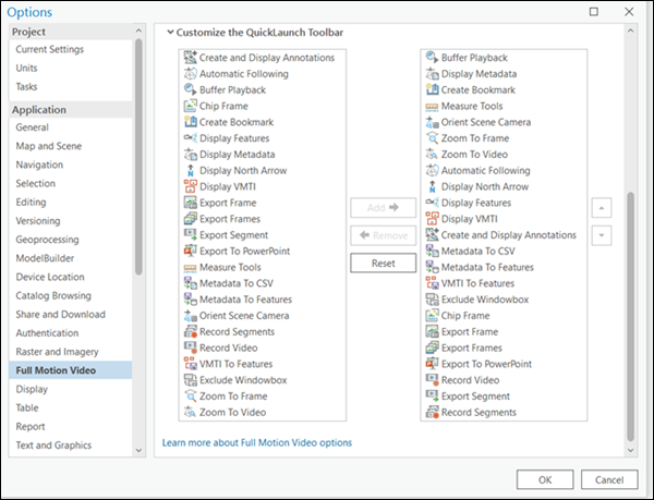 Personnaliser la barre d’outils Lancement rapide