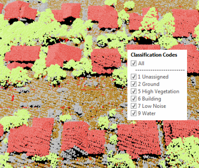 Classification des points lidar dans ArcGIS Pro