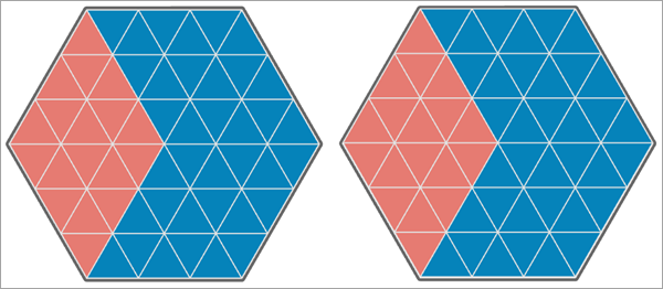 Association spatiale élevée entre deux variables